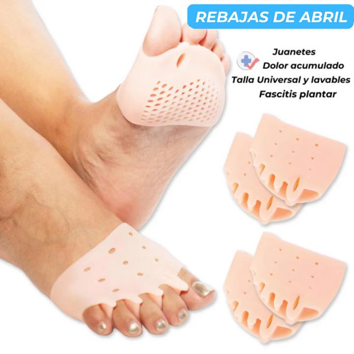 Almohadillas Terapéuticas Con Separador de Dedos l PharmaToe™