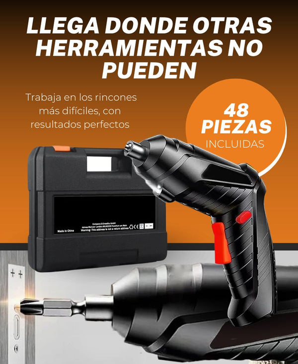 Destornillador Electrico Recargable Profesional